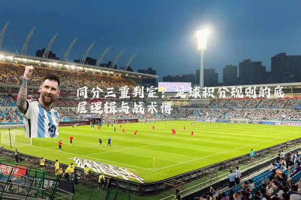 同分三重判定：足球积分规则的底层逻辑与战术博弈